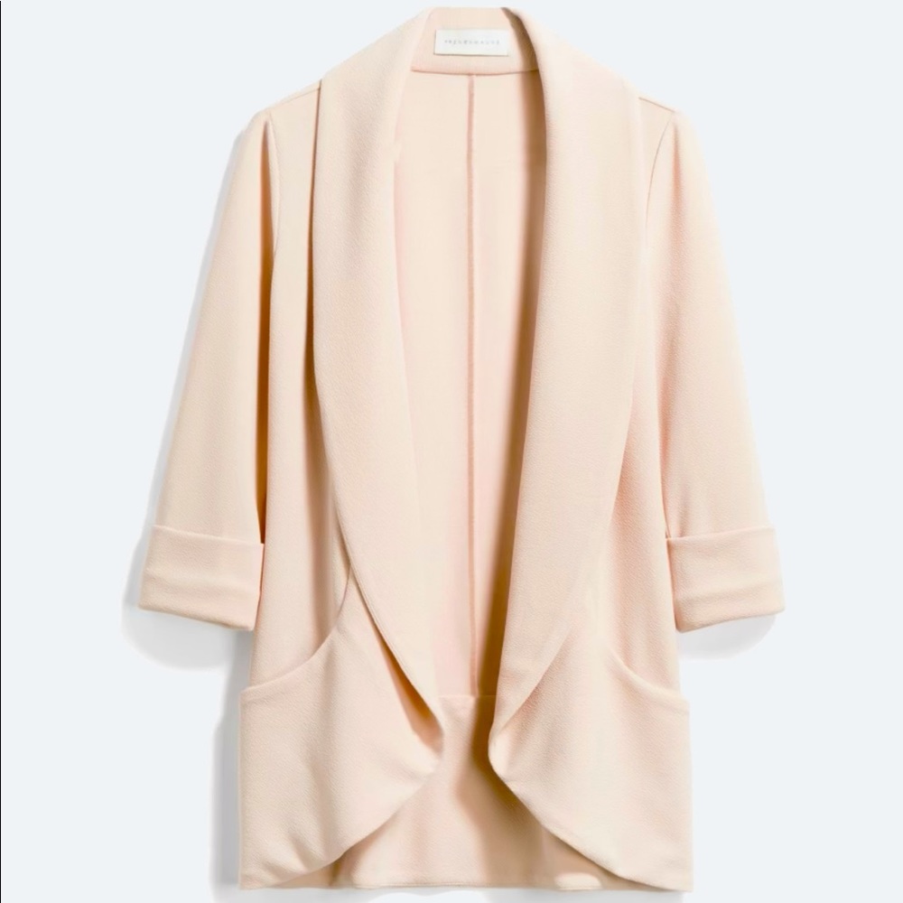 FrenchMauve Tunic Blazer